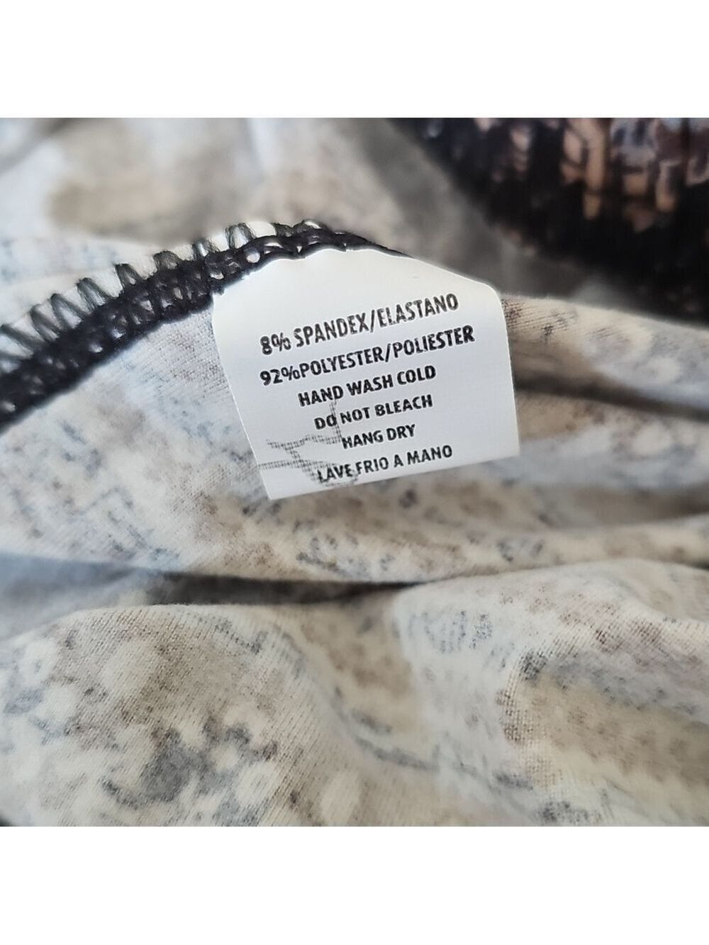 LEGGINGS DEPOT Fair Isle Brown Leggings Extra Plus Size 18 NWT - Picture 6 of 7